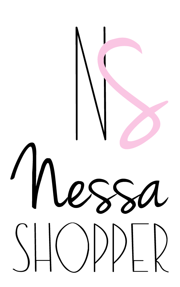Logotipo NessaShopper. vertical